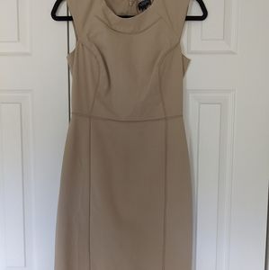 The Limited Khaki Sheath Dress